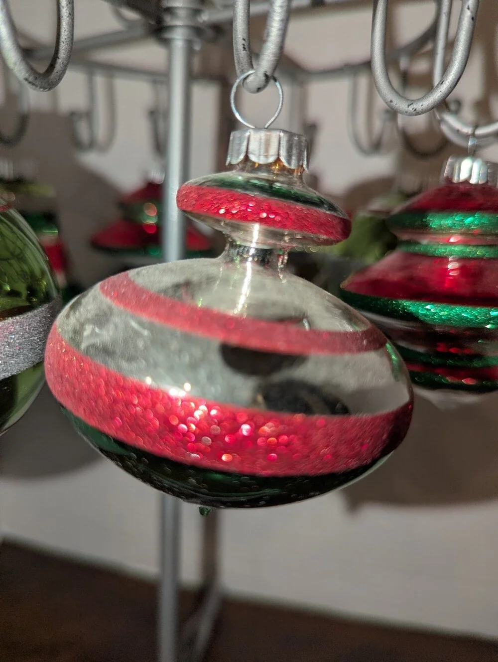 Vintage-Style Shiny Brite Christopher Radko Ornament Set